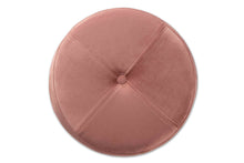 Load image into Gallery viewer, Baxton Studio Malina Contemporary Glam and Luxe Pink Velvet Fabric Upholstered and Gold Finished Metal Storage Ottoman
