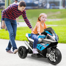 Load image into Gallery viewer, 12V Licensed BMW Kids Motorcycle Ride-On Toy for 37-96 Months Old Kids-Blue
