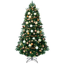 Load image into Gallery viewer, Artificial Christmas Tree with Ornaments and Pre-Lit Lights
