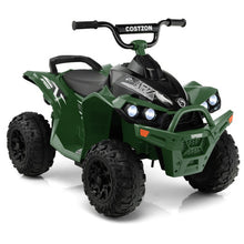 Load image into Gallery viewer, 12V Kids Ride On ATV with High/Low Speed and Comfortable Seat-Army Green
