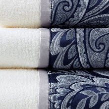 Load image into Gallery viewer, Aubrey 6 Piece Jacquard Towel Set MP73-7451 By Olliix

