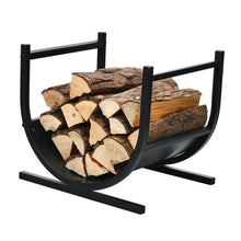 Load image into Gallery viewer, 17 Inch U-Shaped Firewood Rack Steel
