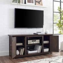 Load image into Gallery viewer, Camden 48" Low Profile Tv Stand Dark Walnut
