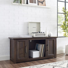 Load image into Gallery viewer, Camden 48" Low Profile Tv Stand Dark Walnut
