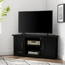 Load image into Gallery viewer, Camden 48" Corner Tv Stand Black
