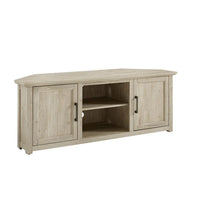 Load image into Gallery viewer, Camden 58" Corner Tv Stand Frosted Oak
