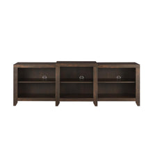 Load image into Gallery viewer, Ronin 69" Low Profile Tv Stand Dark Walnut
