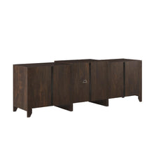 Load image into Gallery viewer, Ronin 69" Low Profile Tv Stand Dark Walnut
