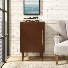 Load image into Gallery viewer, Everett Record Player Stand Mahogany
