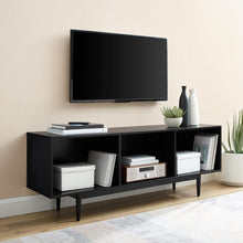 Load image into Gallery viewer, Liam Large Record Storage Console Cabinet Black
