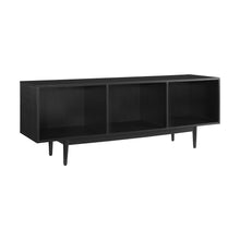 Load image into Gallery viewer, Liam Large Record Storage Console Cabinet Black
