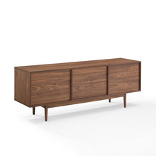 Load image into Gallery viewer, Liam Large Record Storage Console Cabinet Walnut
