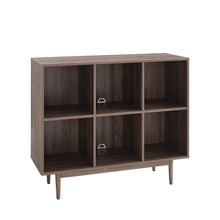 Load image into Gallery viewer, Liam 6 Cube Bookcase Walnut

