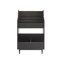 Load image into Gallery viewer, Liam Record Storage Stand Black
