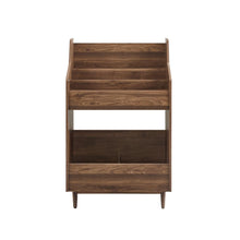 Load image into Gallery viewer, Liam Record Storage Stand Walnut
