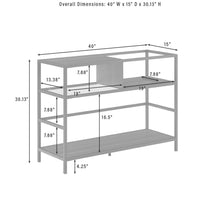 Load image into Gallery viewer, Provo Record Storage Console Matte Black/Brown
