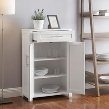 Load image into Gallery viewer, Savannah Storage Cabinet White
