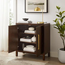 Load image into Gallery viewer, Darcy Accent Cabinet Dark Brown
