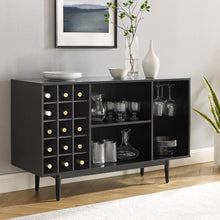 Load image into Gallery viewer, Liam Wine Storage Sideboard Black
