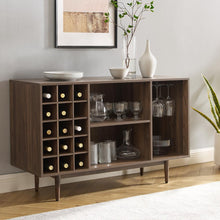 Load image into Gallery viewer, Liam Wine Storage Sideboard Walnut
