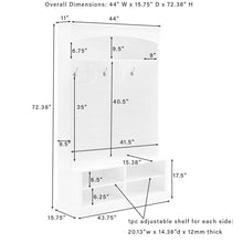 Load image into Gallery viewer, Bartlett Hall Tree White
