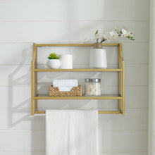Load image into Gallery viewer, Aimee Wall Shelf Soft Gold
