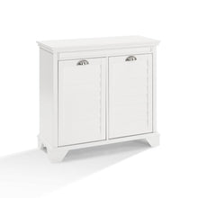 Load image into Gallery viewer, Lydia Linen Hamper White
