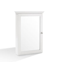 Load image into Gallery viewer, Lydia Mirrored Wall Cabinet White
