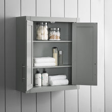 Load image into Gallery viewer, Savannah Wall Cabinet Gray
