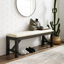 Load image into Gallery viewer, Hayden Dining Bench Slate
