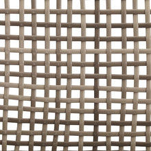 Load image into Gallery viewer, Ridley Outdoor Wicker And Metal Pool Storage Caddy Distressed Gray/Brown
