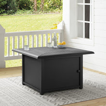 Load image into Gallery viewer, Dante Metal Fire Table Black
