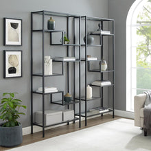 Load image into Gallery viewer, Sloane 2Pc Etagere Set Matte Black - 2 Etageres
