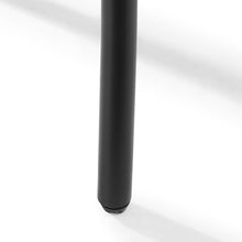 Load image into Gallery viewer, Joanna 5Pc Round Dining Set W/Camille Chairs Matte Black/ Rustic Brown - Table &amp; 4 Chairs
