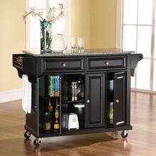 Load image into Gallery viewer, Full Size Granite Top Kitchen Cart
