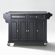 Load image into Gallery viewer, Full Size Granite Top Kitchen Cart
