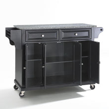 Load image into Gallery viewer, Full Size Granite Top Kitchen Cart
