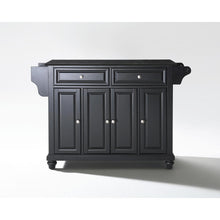 Load image into Gallery viewer, Cambridge Granite Top Full Size Kitchen Island/Cart Black/Black
