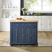 Load image into Gallery viewer, Madison Kitchen Island Navy
