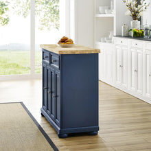Load image into Gallery viewer, Madison Kitchen Island Navy
