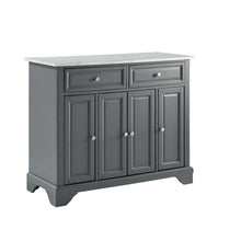 Load image into Gallery viewer, Avery Kitchen Island Distressed Gray
