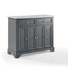 Load image into Gallery viewer, Avery Kitchen Island Distressed Gray

