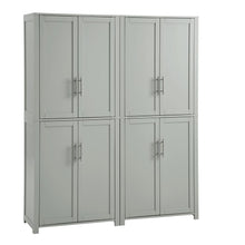 Load image into Gallery viewer, Savannah 2Pc Pantry Set Gray - 2 Pantries
