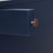 Load image into Gallery viewer, Cassai Tall Storage Pantry Navy - 2 Stackable Pantries
