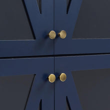 Load image into Gallery viewer, Cassai 2Pc Storage Pantry Set Navy - 2 Tall Pantries
