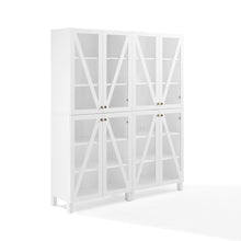 Load image into Gallery viewer, Cassai 2Pc Storage Pantry Set White - 2 Tall Pantries
