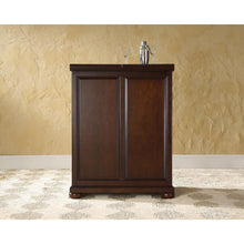 Load image into Gallery viewer, Alexandria Expandable Bar Cabinet Mahogany
