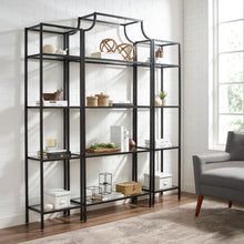 Load image into Gallery viewer, Aimee 3Pc Etagere Set Soft Gold - Large Etagere &amp; 2 Narrow Etageres
