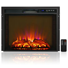 Load image into Gallery viewer, 26 Inch Recessed Electric Fireplace heater with Remote Control
