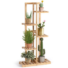 Load image into Gallery viewer, 5 Tier 6 Potted Plant Stand Rack for Patio Yard
